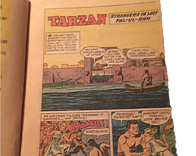Vintage Tarzan of the Apes | 1969 Gold Key Comics | A Golden Magazine Special | Golden Comics Digest Featuring Tarzan
