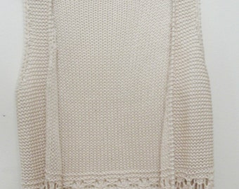 Crochet Cowboy Vest PDF Pattern