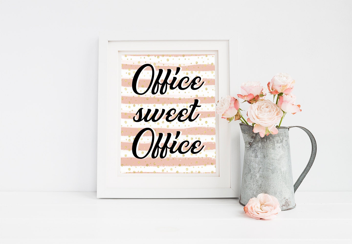 Office sweet Office Inspirational Quote Printable 8x10 Wall