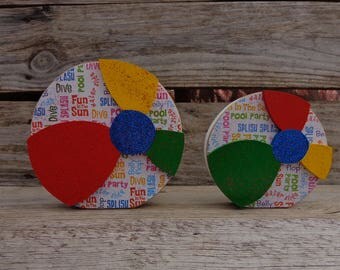 Summer Decor-Beach Decor-Beach house- Beach Balls
