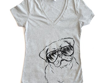 christmas pug shirt