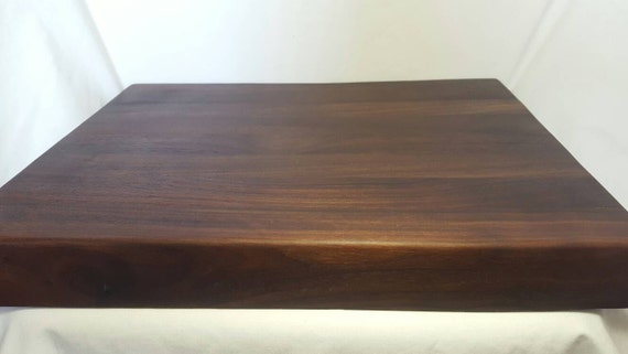 Dark Walnut Edge Grain Cutting Board