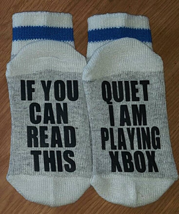 If You Can Read This Kids Socks