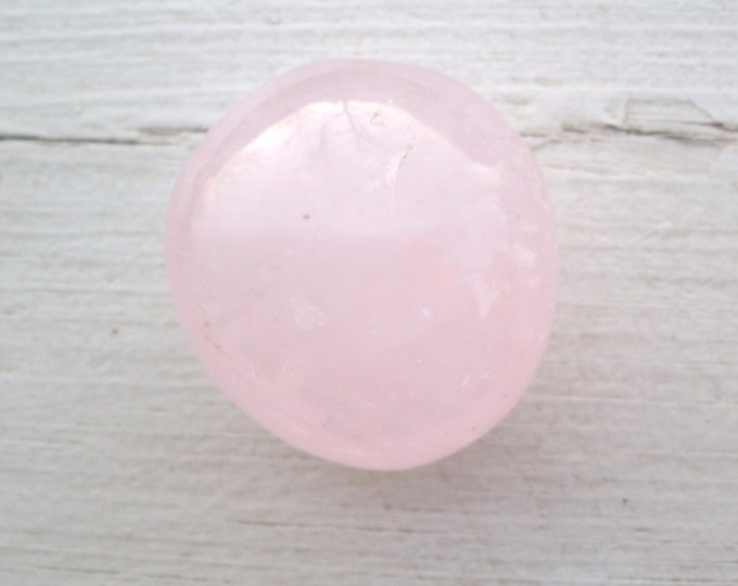 Rose Quartz Crystal Freeform Polished Palm Stone, unique and individual OOAK, decor, display, collection, gifting, healing energies