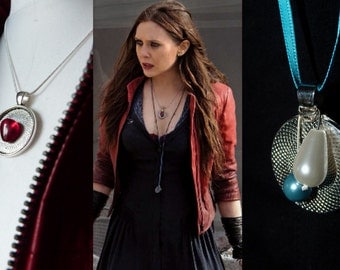 Wanda Maximoff/Scarlet Witch Cosplay Necklace Avengers Age of Ultron Costume Jewellary