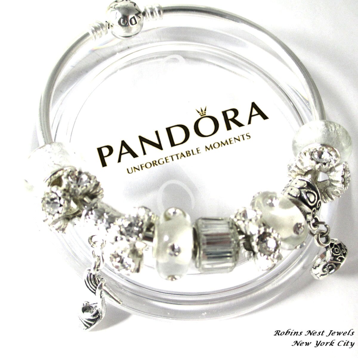 Authentic Pandora Bracelet Pandora Bangle Bracelet Pandora