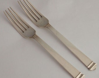 Tiffany & Co Pair Of Sterling Silver Table Forks