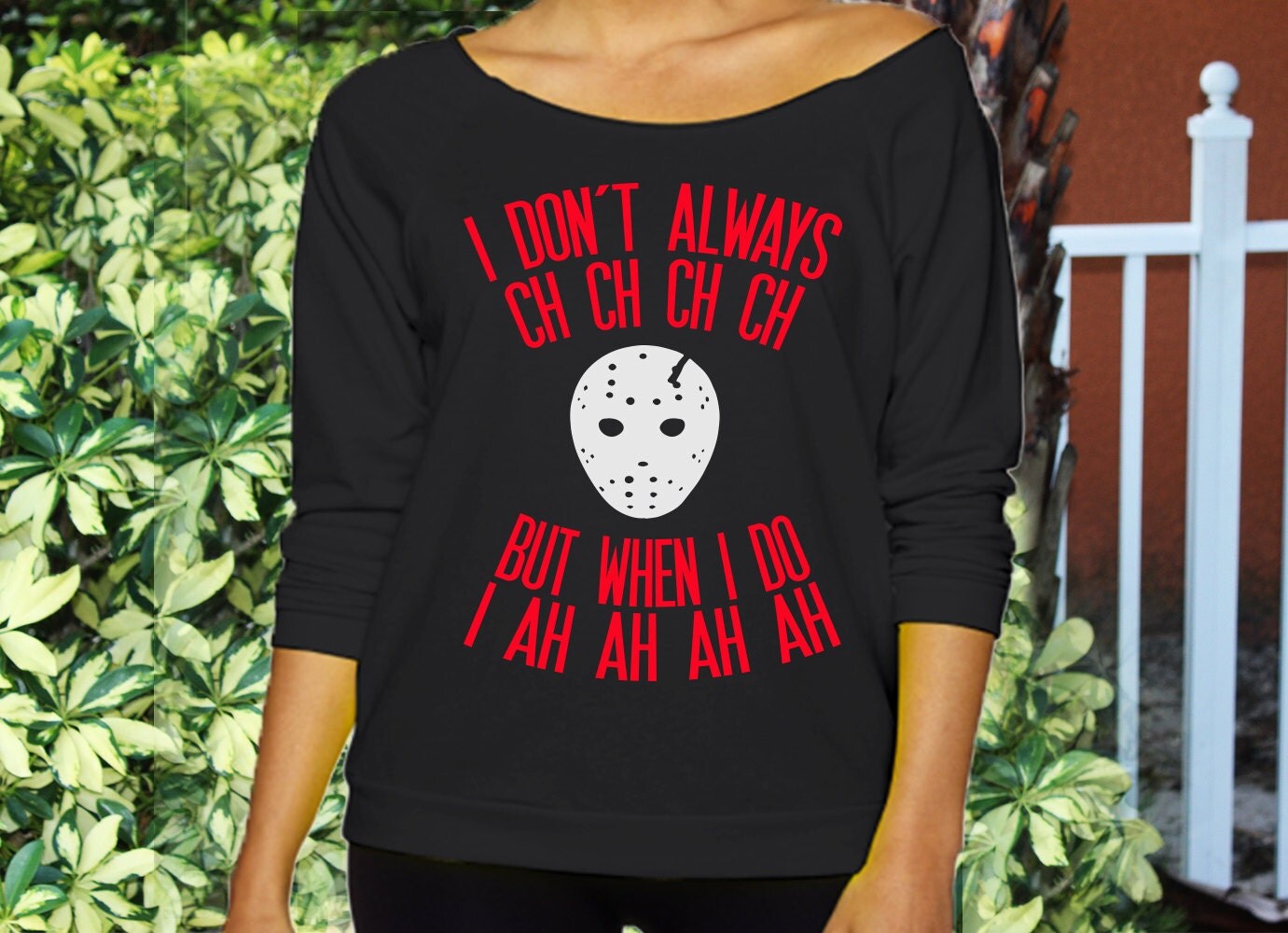 Funny Halloween Shirt Sweater Sweatshirt. by SheSquatsClothing