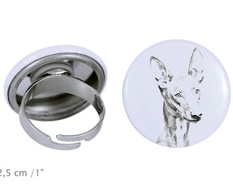 Ring with a dog - Pharaoh Hound