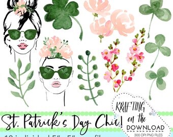 watercolor st patricks day clipart png file watercolor st patrick's day clip art set watercolor shamrock png file watercolor peony clipart