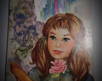 Vintage 1978-book for child in french: "Anne-lise and the big-city" #miss xx