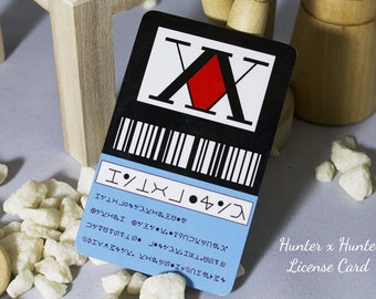 Hunter x Hunter License Card