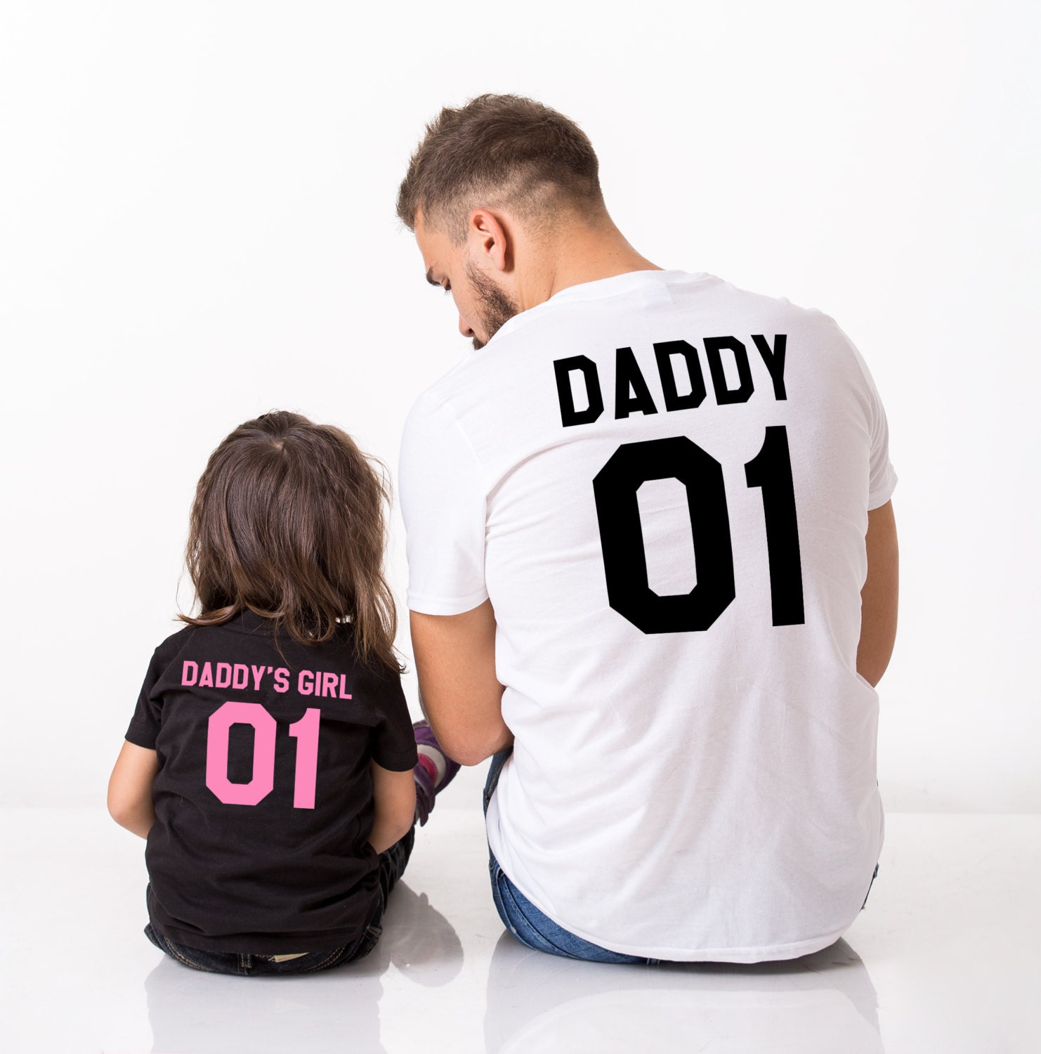 Daddy Daddys Girl Father Daughter Matching Shirts Daddy 4417