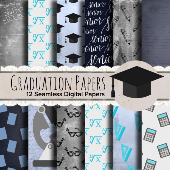 Graduation Paper Graduation Scrapbook Paper Notebook Paper