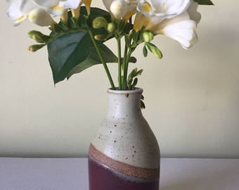 Handmade Ceramic Bud Vase