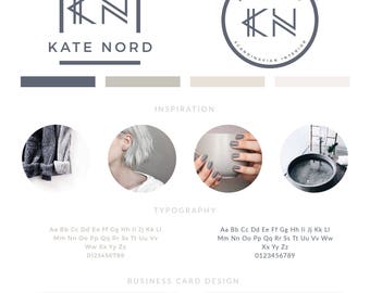 Minimalist Logo Design, Custom Logo Design, Branding kit Logo Design Premade Branding Package, stamp, Photography Logo, watermark