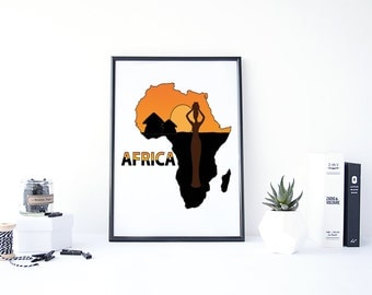 African Wall Decor african wall decor | etsy African Wall Decor african wall decor | etsy