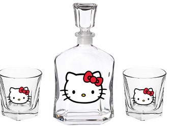 Hello Kitty - Decanter set