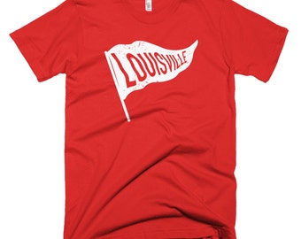 Louisville Flag Vintage T-Shirt