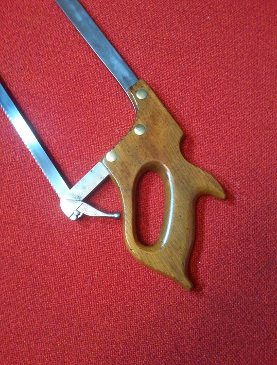 Vintage Meat Saw Hack Saw 24 Pittsburgh Erie Saw Co. No.