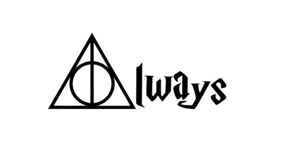 Items similar to Harry Potter Always Decal | Harry Potter Decal ...