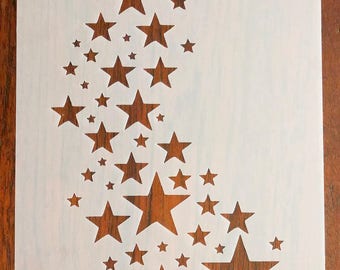 Star Stencil Mask Reusable Mylar Sheet for Arts & Crafts