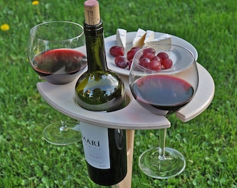 Outdoor Wine Table in Birch- As seen on the Today Show