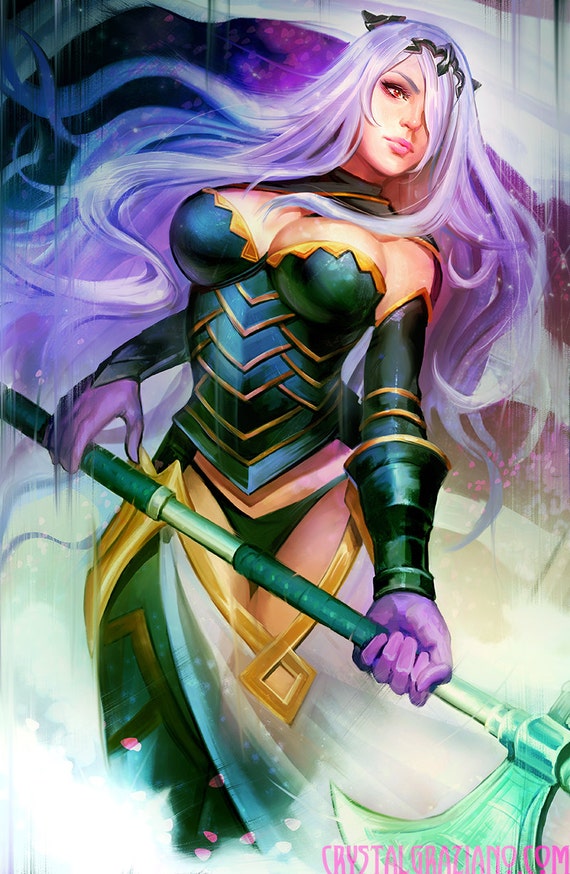 Fire Emblem Fates Camilla Open Edition Art Print 11x17 Inch 