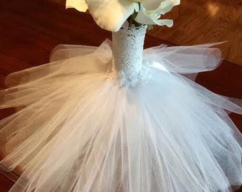 Custom Made Wedding/Bridal Shower Tull Centerpieces