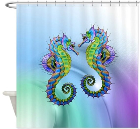Seahorse Shower Curtain