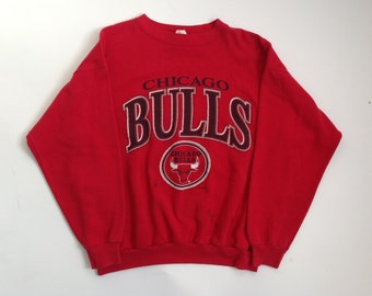 bulls vintage sweatshirt