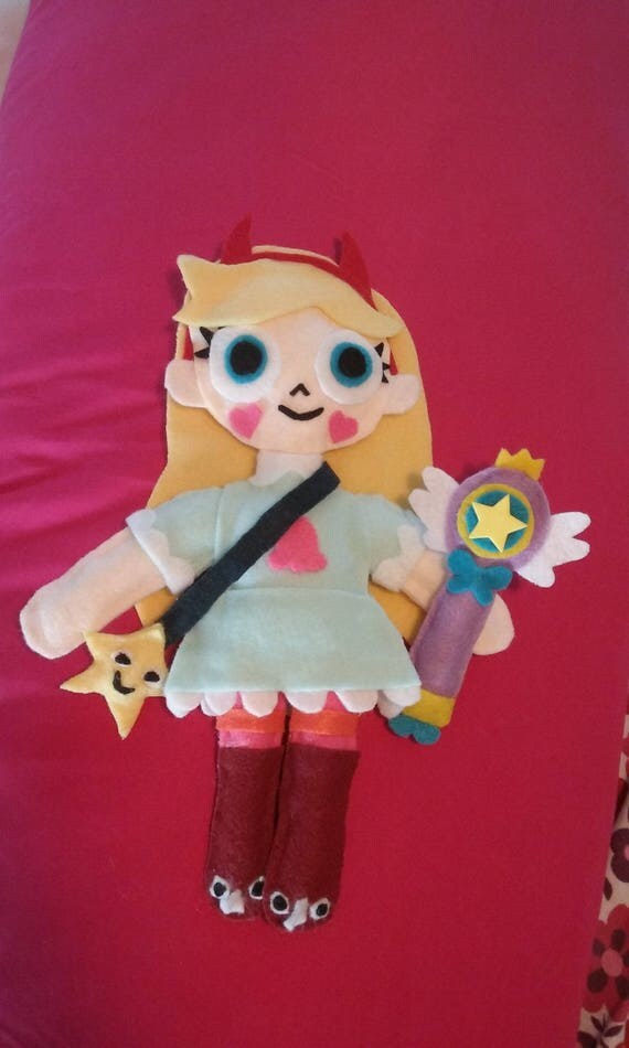 star butterfly plush doll