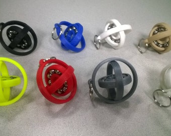 New! Gyro-Fidget Keychain Hand Spinner / Fidget Toy!