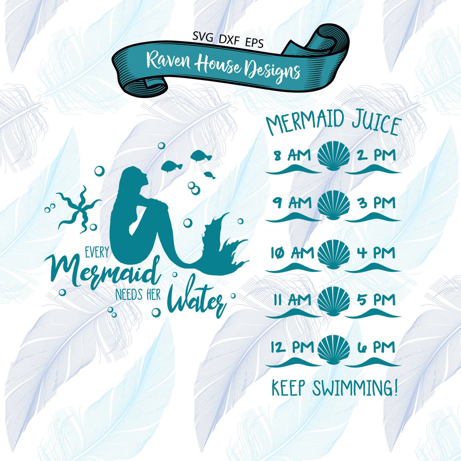 Download Every Mermaid Needs Her Water - Digital Download - SVG Cut ...