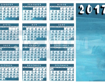 A1 wall calendar | Etsy