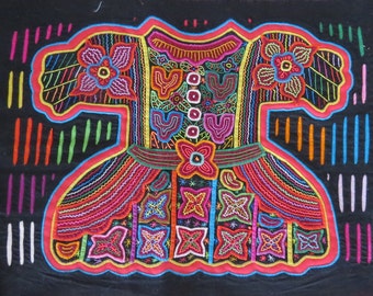 Kuna Mola Print - Mola Print Dress - Original Mola
