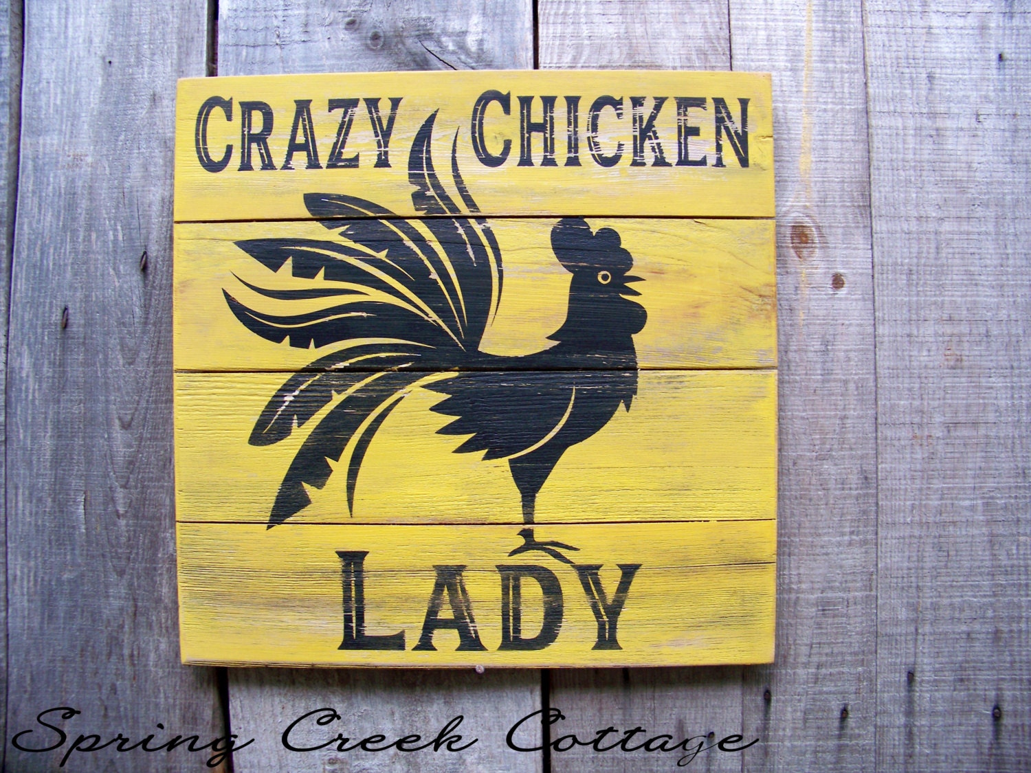 Chicken Coop Signs Crazy Chicken Lady Chicken Chicken