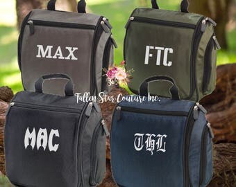 groomsman gifts , hanging toiletry bag , personalized mens toiletry bag , monogrammed groomsman toiletry bag , groomsman toiletry bags