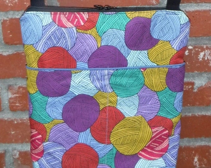 custom print Yarn purse Cotton-Linen Canvas purse/cross body purse