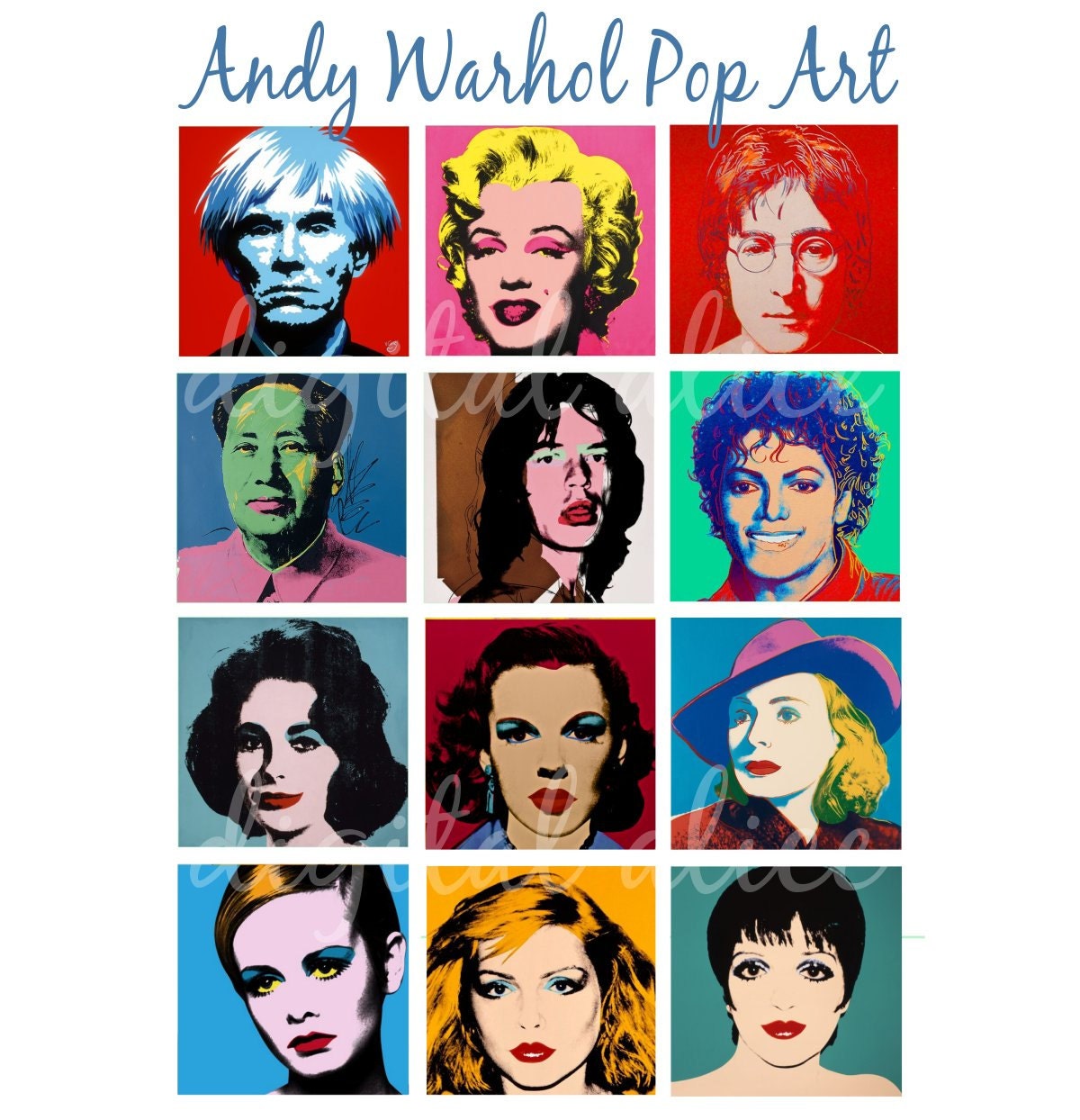 Andy Warhol Cupcake Art