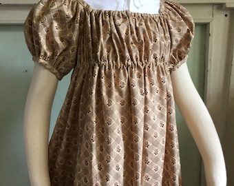 Girls Early 19th Century / Regency Era Gown sz. 8-10