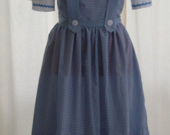 Dorothy Wizard of Oz Costume Women's Sizes 6-12