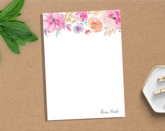 Personalized notepad | Etsy