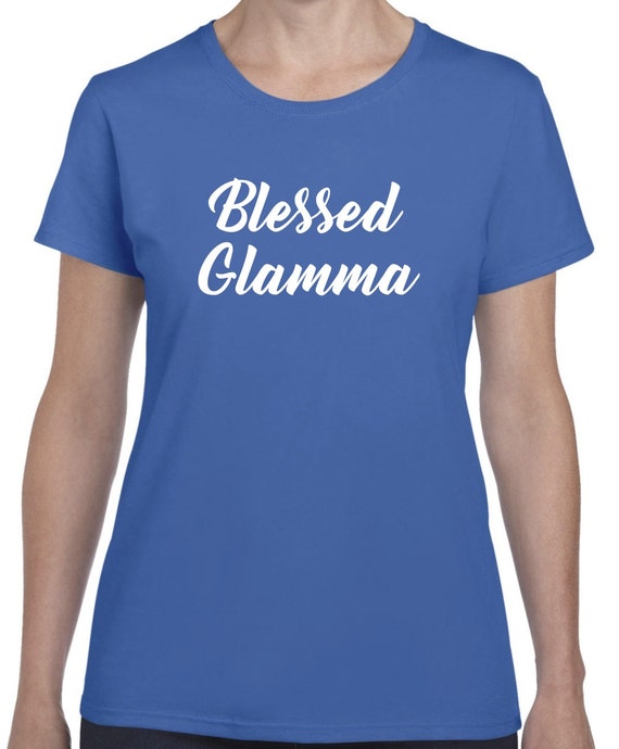 Glamma T Glamma Shirt Blessed Glamma Mothers Day T