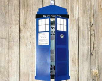 Doctor Who Tardis Invitation (Editable)