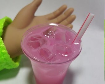 Pink Lemonade,American Girl Doll Food,Drinks,18 in Doll Food,