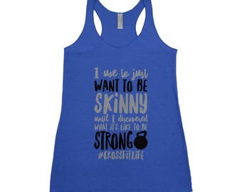 Crossfit Tank - #Crossfitlife - Workout Tank - Gym Shirt - Crossfit Tank Top - Fitness Shirt - Kettlebell Shirt - Womens Workout Tank