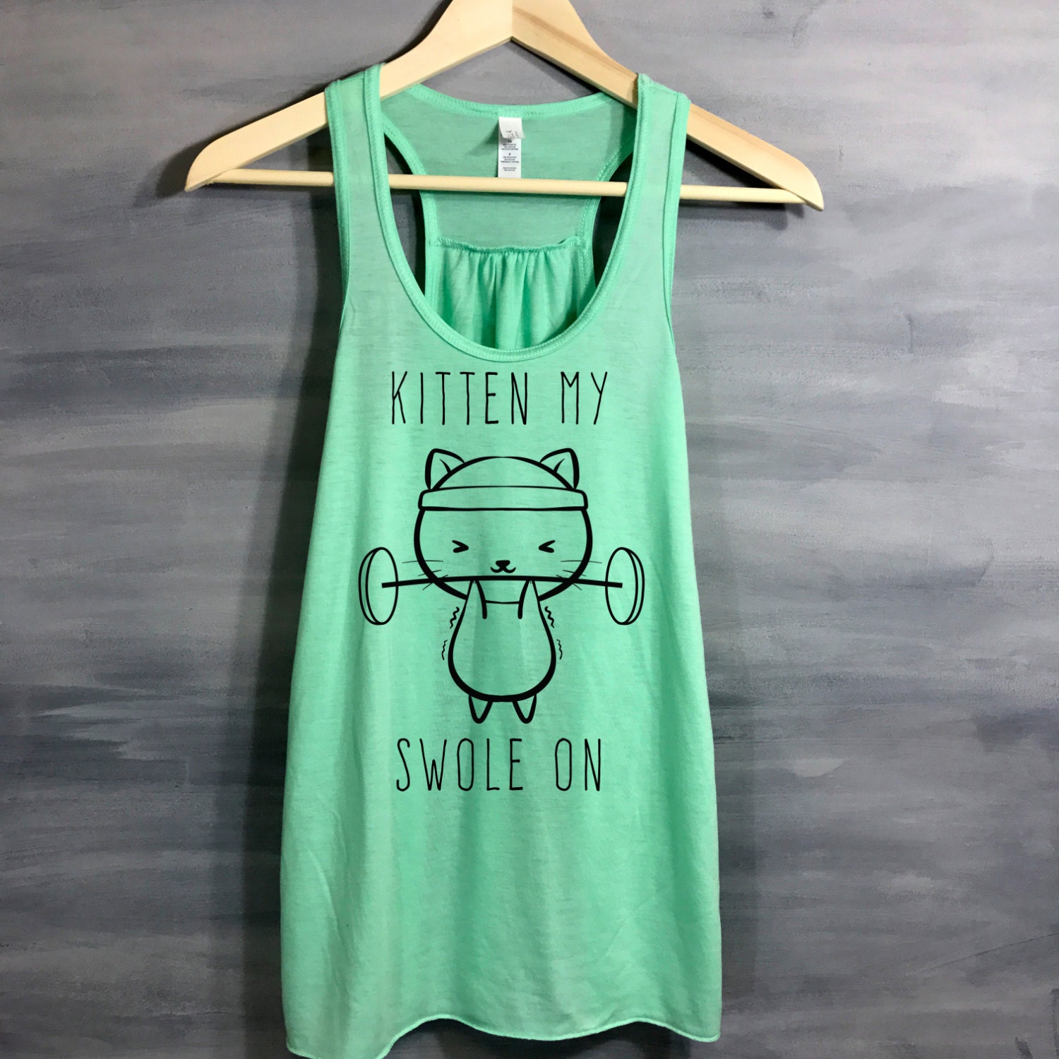summer tops cat shirt cat lover gift gym tank workout