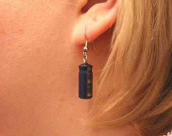 Electronic Parts Earrings - Recycled Jewelry - Tech Gift - Unique gift for Her - Geeky Capasitor Earrings - Upcycled Computer Jewelry