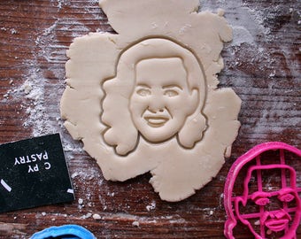Katy Perry Cookie Cutter // fondant cutter // cookie stamp // for custom cookies // personalized cookie cutter